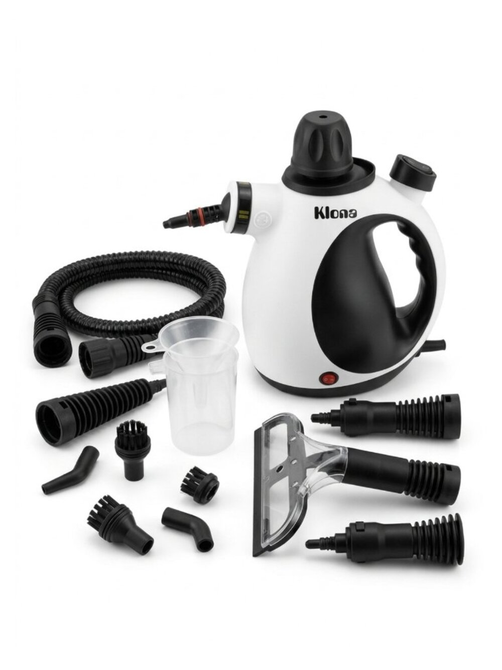 NIB Klona Handheld Steam Cleaner Multi-Purpose Pressure Steamer Kit